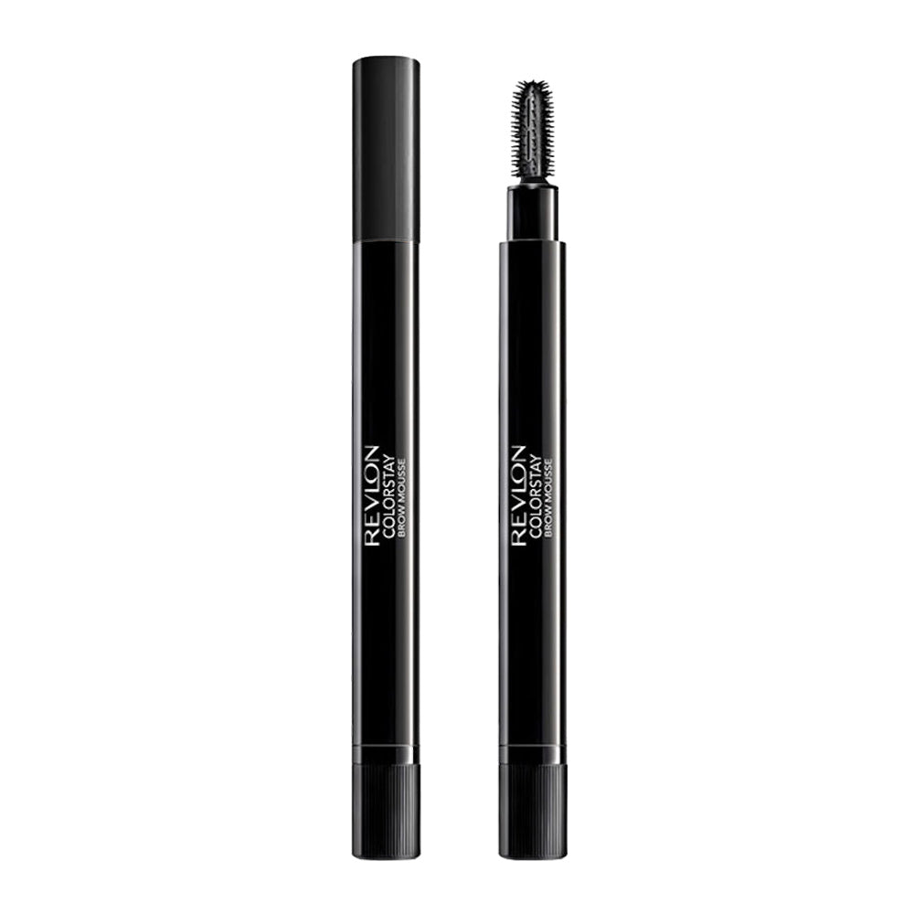 Revlon ColorStay Brow Mousse 2.2ml 405 SOFT BLACK makeup product in Soft Black shade