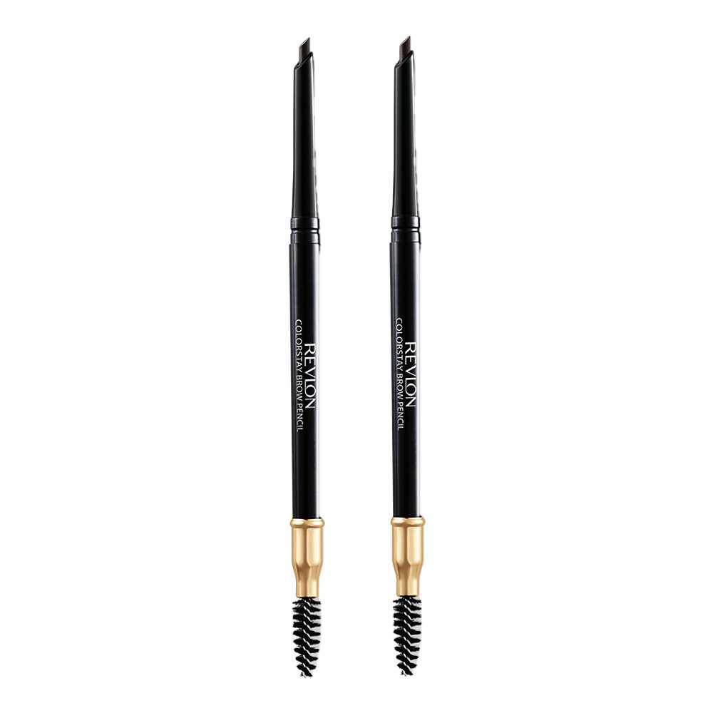 Revlon ColorStay Brow Pencil 0.35g 225 SOFT BLACK - 2 pack