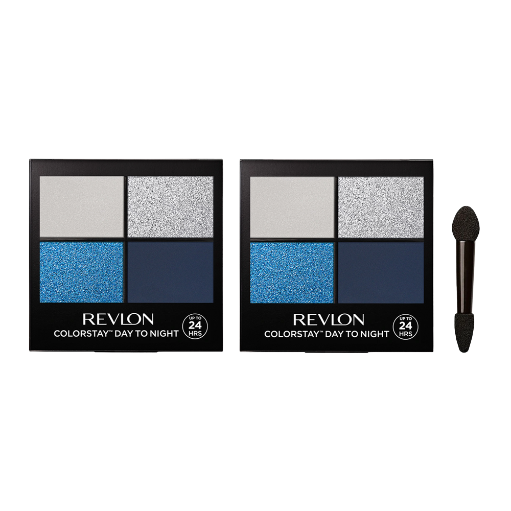 Revlon ColorStay Day to Night Eye Shadow Quad 4.8g 580 GORGEOUS - 2 pack