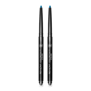 Revlon ColorStay Eyeliner Crayon 205 SAPPHIRE - 2 pack, 0.28g, blue color