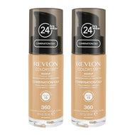 Revlon ColorStay Makeup Combination/ Oily Skin 30ml 360 GOLDEN CARAMEL - 2 pack