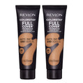 Revlon ColorStay Full Cover Matte Foundation 30ml 330 NATURAL TAN - 2 pack