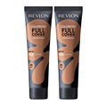 Revlon ColorStay Full Cover Matte Foundation 30ml 425 CARAMEL - 2 pack