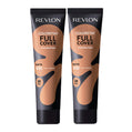 Revlon ColorStay Full Cover Matte Foundation 30ml 430 RICH GINGER - 2 pack
