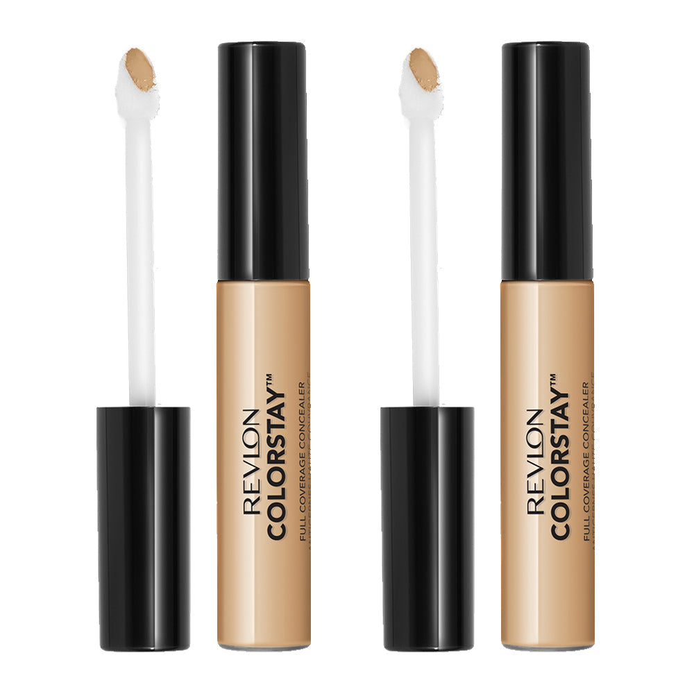 Revlon ColorStay Full Coverage Concealer 6.2ml 028 OAT - 2 pack