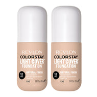 Revlon ColorStay Light Cover Foundation 30ml 130 PORCELAIN - 2 pack
