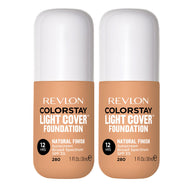 Revlon ColorStay Light Cover Foundation 30ml 280 TAWNY - 2 pack