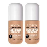 Revlon ColorStay Light Cover Foundation 30ml 430 HONEY BEIGE - 2 pack