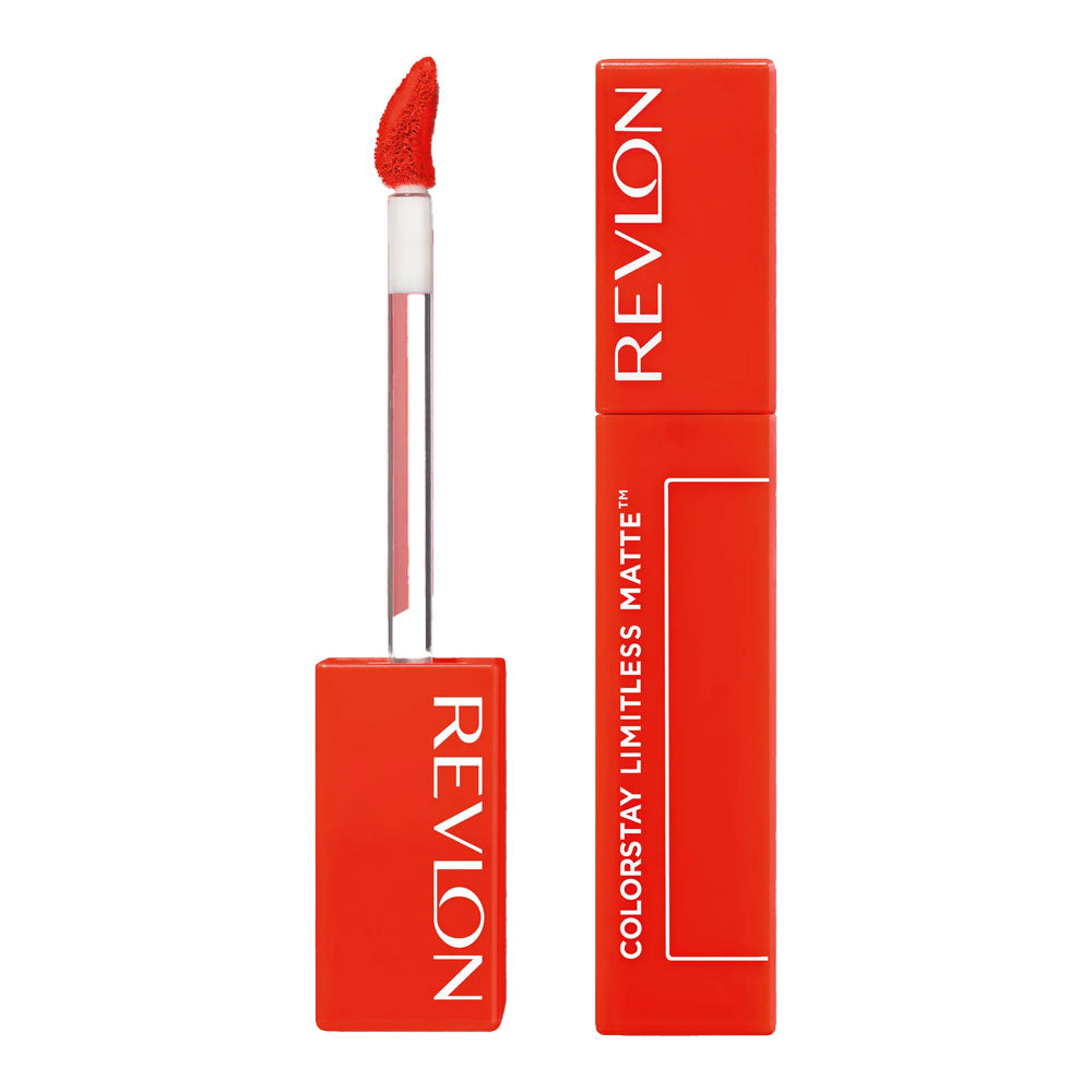 Revlon ColorStay Limitless Matte Liquid Lipstick 009 Hot Take 5ml, 24HR longwear bold red – Cosmetix Australia