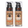 Revlon ColorStay Longwear Makeup Combination/Oily Skin SPF15 30ml 390 RICH MAPLE - 2 pack