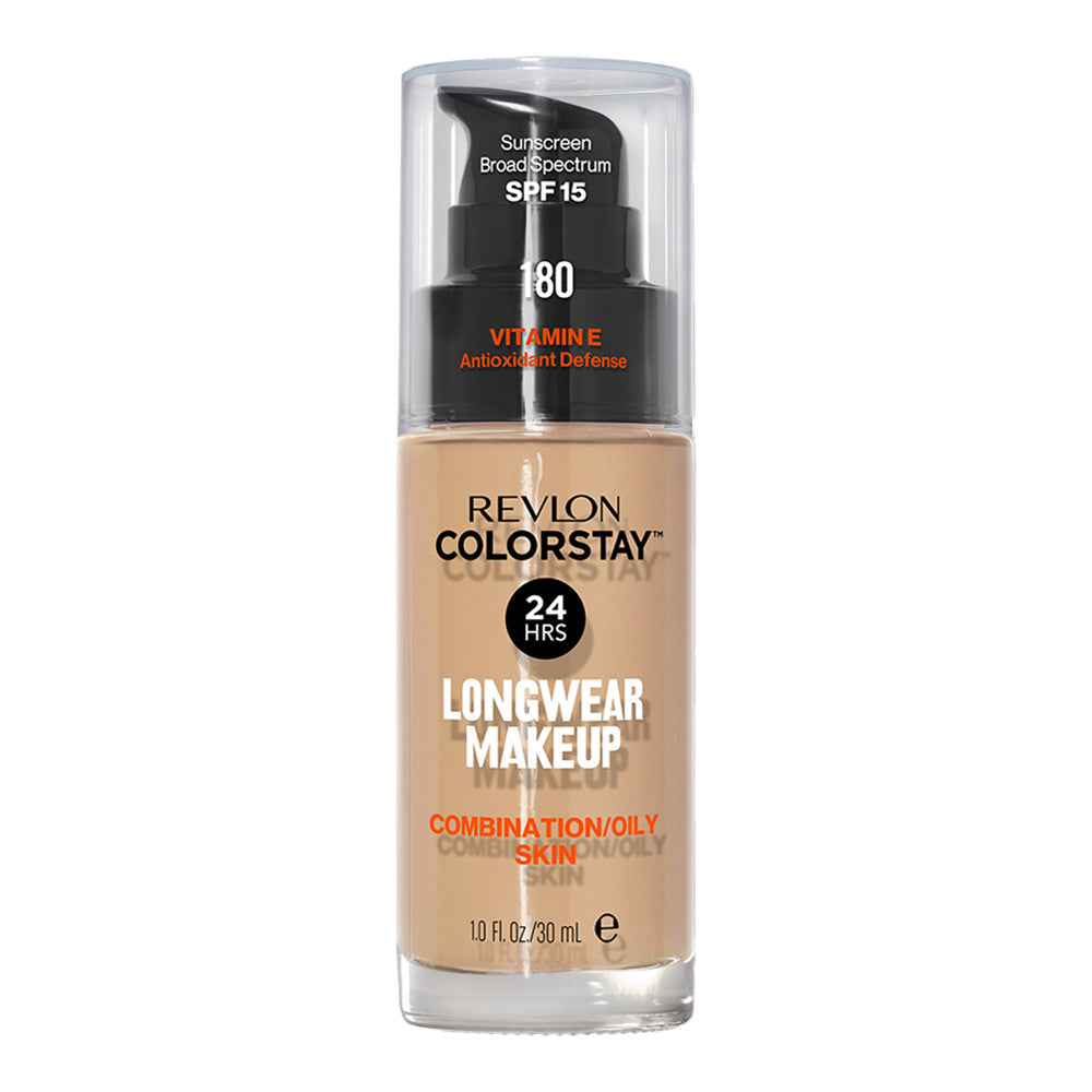 Revlon ColorStay Longwear Makeup Combination/Oily Skin SPF15 30ml 180 SAND BEIGE
