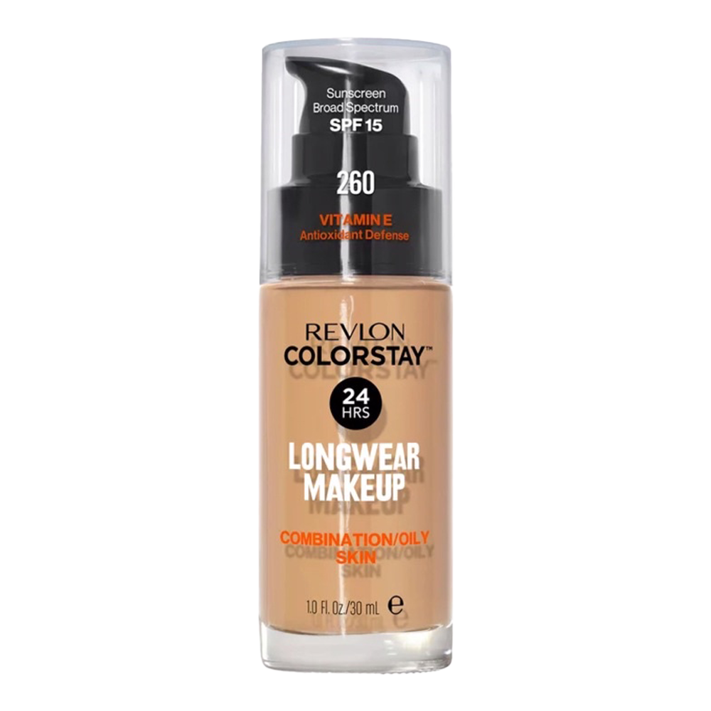 Revlon ColorStay Longwear Makeup Combination/Oily Skin SPF15 30ml 260 LIGHT HONEY
