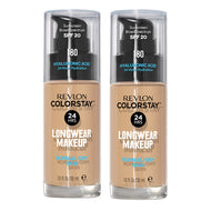 Revlon ColorStay Longwear Makeup Normal/Dry Skin SPF20 30ml 180 SAND BEIGE - 2 pack