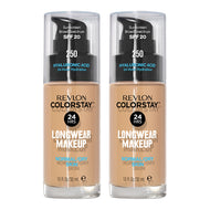 Revlon ColorStay Longwear Makeup Normal/Dry Skin SPF20 30ml 250 FRESH BEIGE - 2 pack