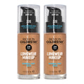 Revlon ColorStay Longwear Makeup Normal/Dry Skin SPF20 30ml 320 TRUE BEIGE - 2 pack