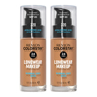Revlon ColorStay Longwear Makeup Normal/Dry Skin SPF20 30ml 320 TRUE BEIGE - 2 pack