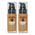 Revlon ColorStay Longwear Makeup Normal/Dry Skin SPF20 30ml 370 TOAST - 2 pack