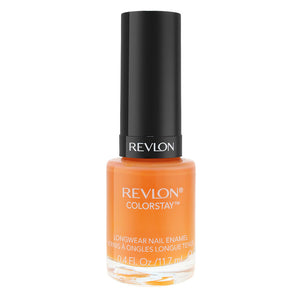 Revlon ColorStay Longwear Nail Enamel 11.7ml 090 SORBET nail polish bottle in sorbet color