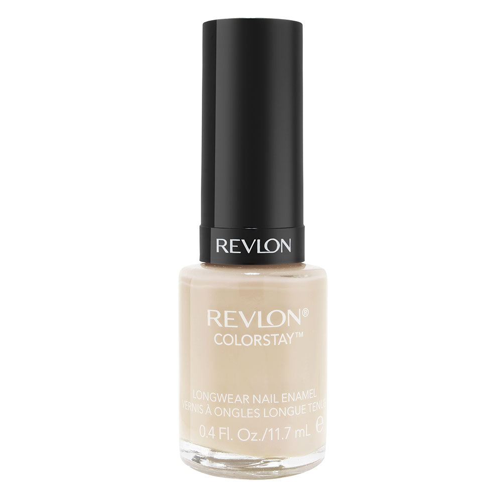 Revlon ColorStay Longwear Nail Enamel 11.7ml PORCELAIN bottle against white background