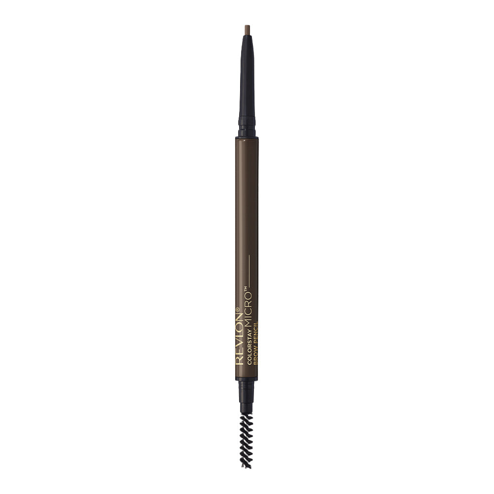 Revlon ColorStay Micro Brow Pencil 0.09g 456 DARK BROWN on white background