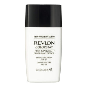 Revlon ColorStay Prep & Protect Primer SPF 25 26.6ml bottle with sun protection
