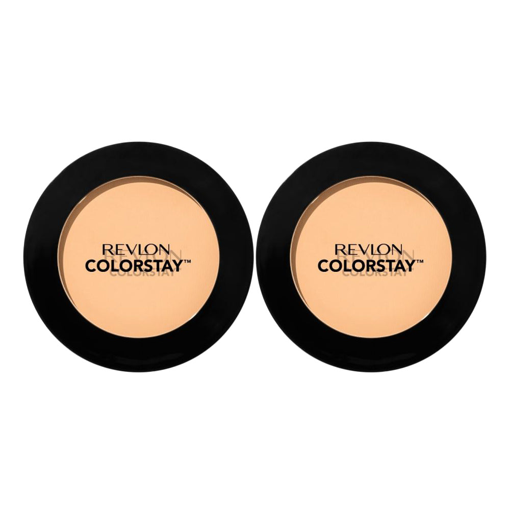 Revlon ColorStay Pressed Powder 8.4g 135 VANILLA - 2 pack makeup powder in vanilla shade, 2 pieces