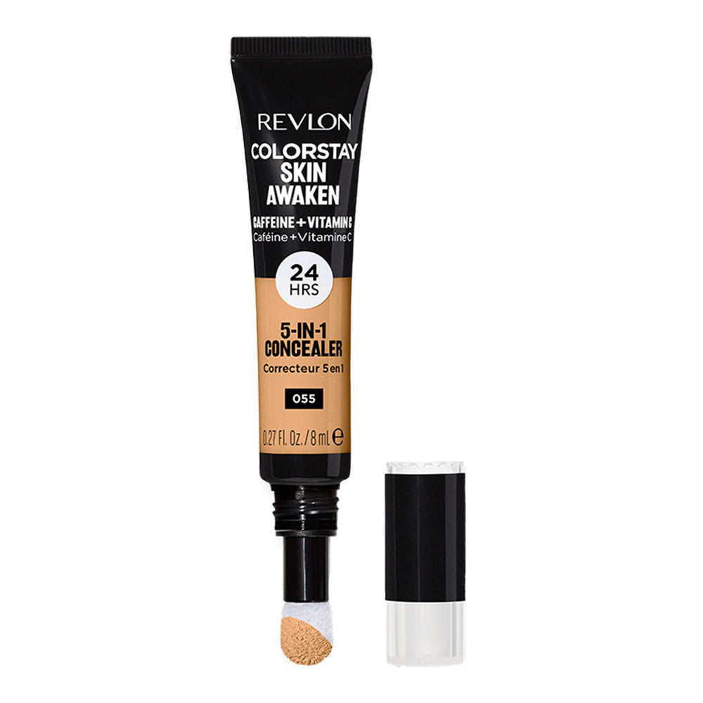 Revlon ColorStay Skin Awaken 5-in-1 Concealer LATTE 8ml 055 for flawless skin coverage