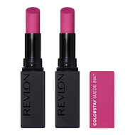 Revlon ColorStay Suede Ink Lipstick 2.55g 010 TUNNEL VISION - 2 pack