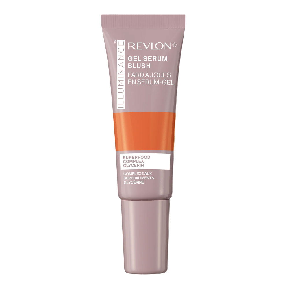 Revlon Illuminance Gel Serum Blush 130 Beaming Coral 11ml, dewy lightweight cheek color – Cosmetix Australia