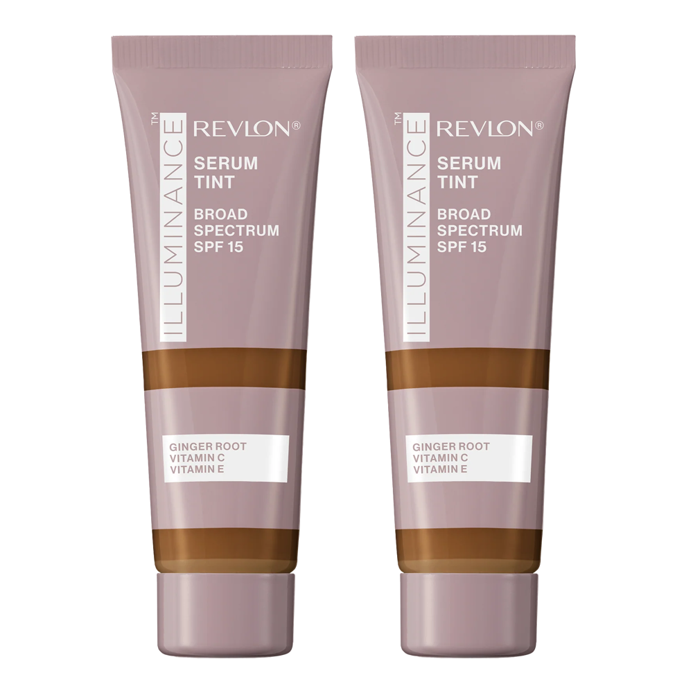Revlon Illuminance Serum Tint SPF15 30ml 517 AMBER - 2 pack
