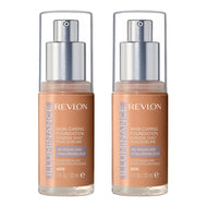 Revlon Illuminance Skin-Caring Foundation 30ml 409 BRULEE - 2 pack