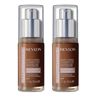 Revlon Illuminance Skin-Caring Foundation 30ml 517 AMBER - 2 pack