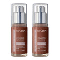 Revlon Illuminance Skin-Caring Foundation 30ml 605 RICH MAHOGANY - 2 pack