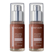 Revlon Illuminance Skin-Caring Foundation 30ml 605 RICH MAHOGANY - 2 pack