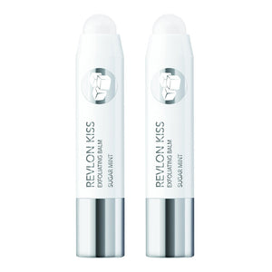 Revlon Kiss Exfoliating Lip Balm 2.6g 111 SUGAR MINT - 2 pack in Sugar Mint flavor, 2 pack, exfoliating lip care