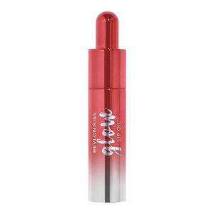Revlon Kiss Glow Lip Oil 6ml 003 M.V. PEACH makeup product in peach hue