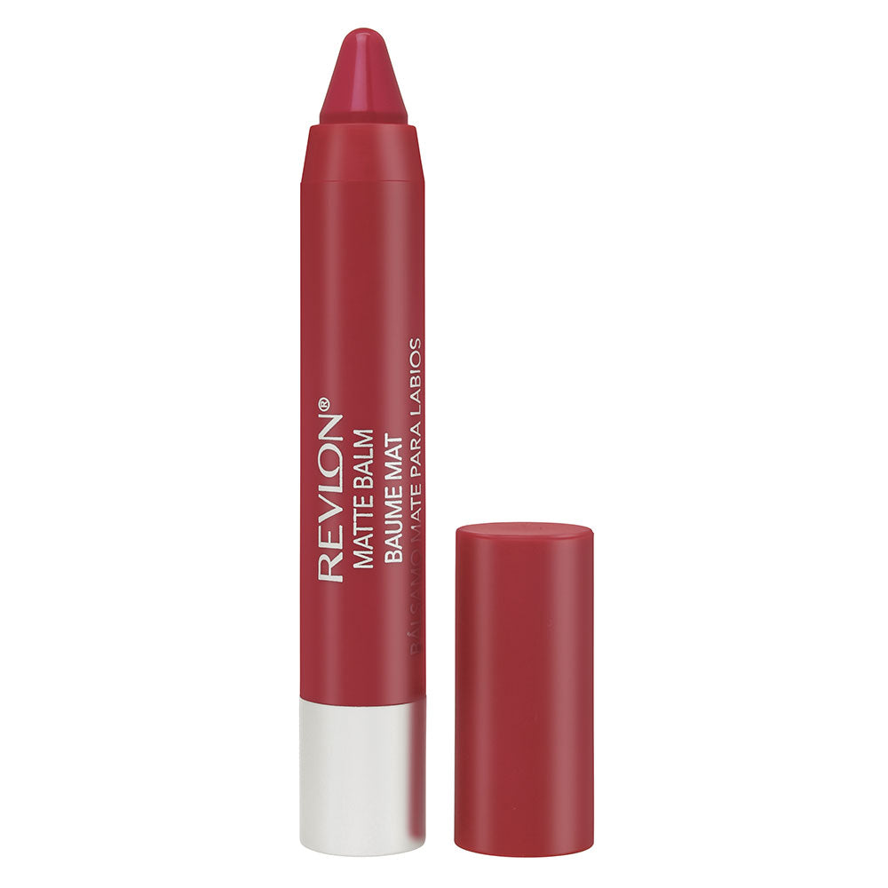 Revlon Matte Balm 2.7g 270 FIERY lipstick in shade fiery, product packaging on white background