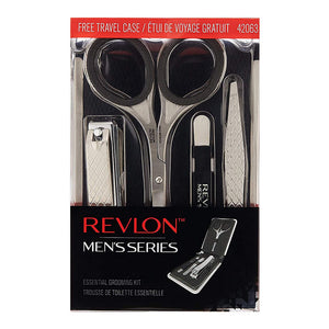 Revlon Men's Series Grooming Kit 42063 grooming kit and trimmer on white background