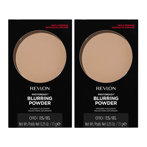 Revlon PhotoReady Blurring Powder 7.1g 010 FAIR LIGHT - 2 pack makeup powder in fair light shade