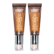 Revlon PhotoReady Candid Glow Moisture Glow Foundation 22ml 500 ALMOND - 2 pack