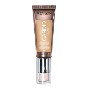 Revlon PhotoReady Candid Glow Moisture Glow Foundation 22ml 320 TAWNY makeup product in shade 320 TAWNY