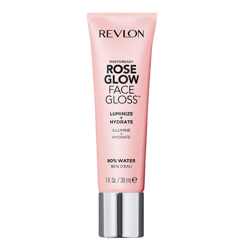Revlon PhotoReady Rose Glow Face Gloss face primer in 30ml pink tube