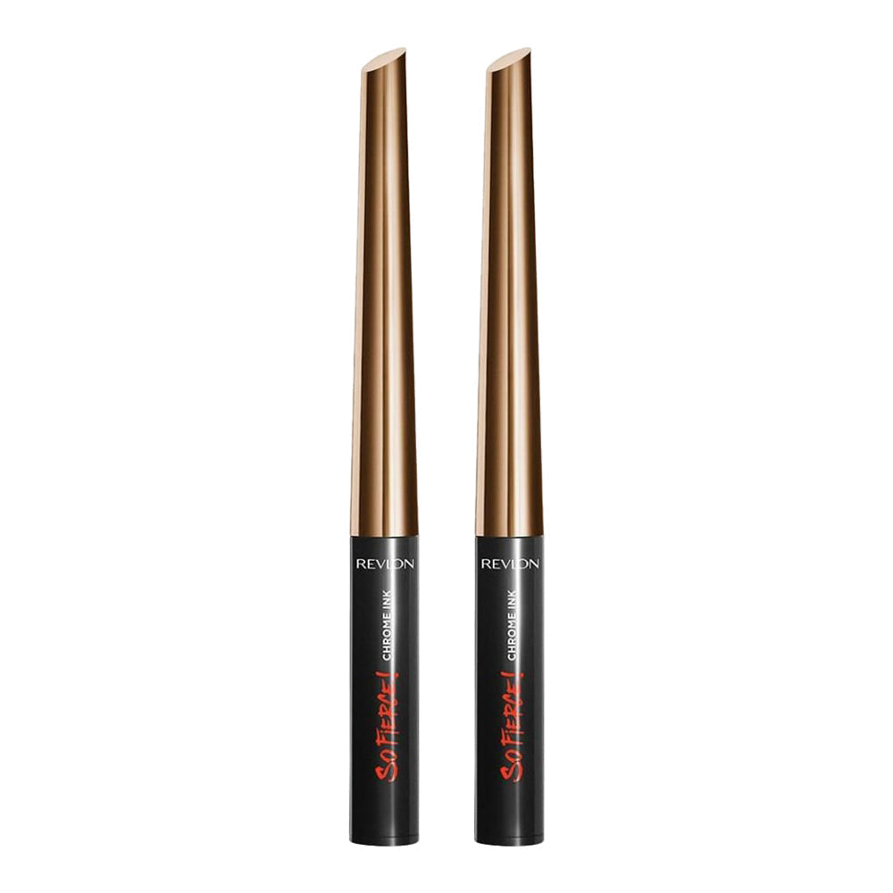 Revlon So Fierce! Chrome Ink Liquid Liner 0.9g 902 BRONZAGE - 2 pack