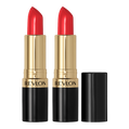 Revlon Super Lustrous Lipstick 4.2g 725 LOVE THAT RED - 2 pack