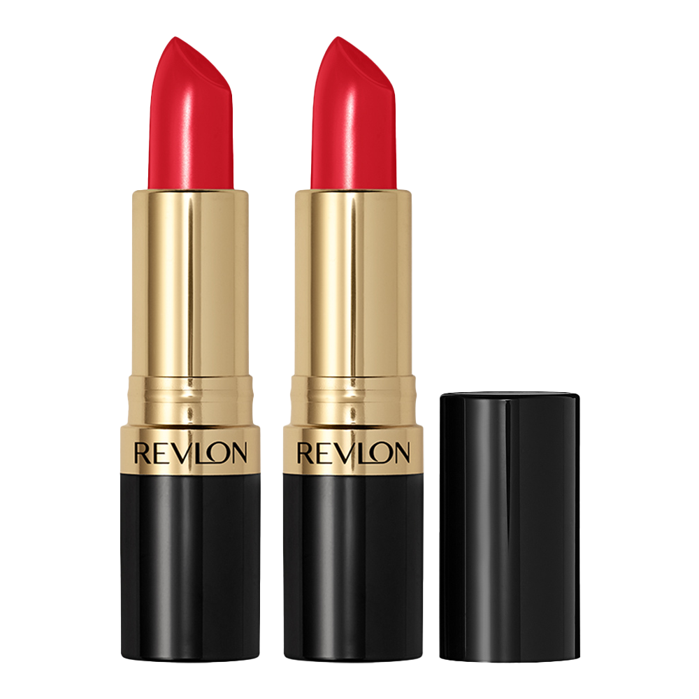 Revlon Super Lustrous Lipstick 4.2g 740 CERTAINLY RED - 2 pack