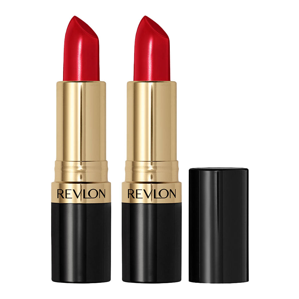 Revlon Super Lustrous Lipstick 4.2g 775 SUPER RED - 2 pack