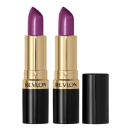Revlon Super Lustrous Lipstick Pearl Finish 4.2g 027 VIOLET FRENZY - 2 pack