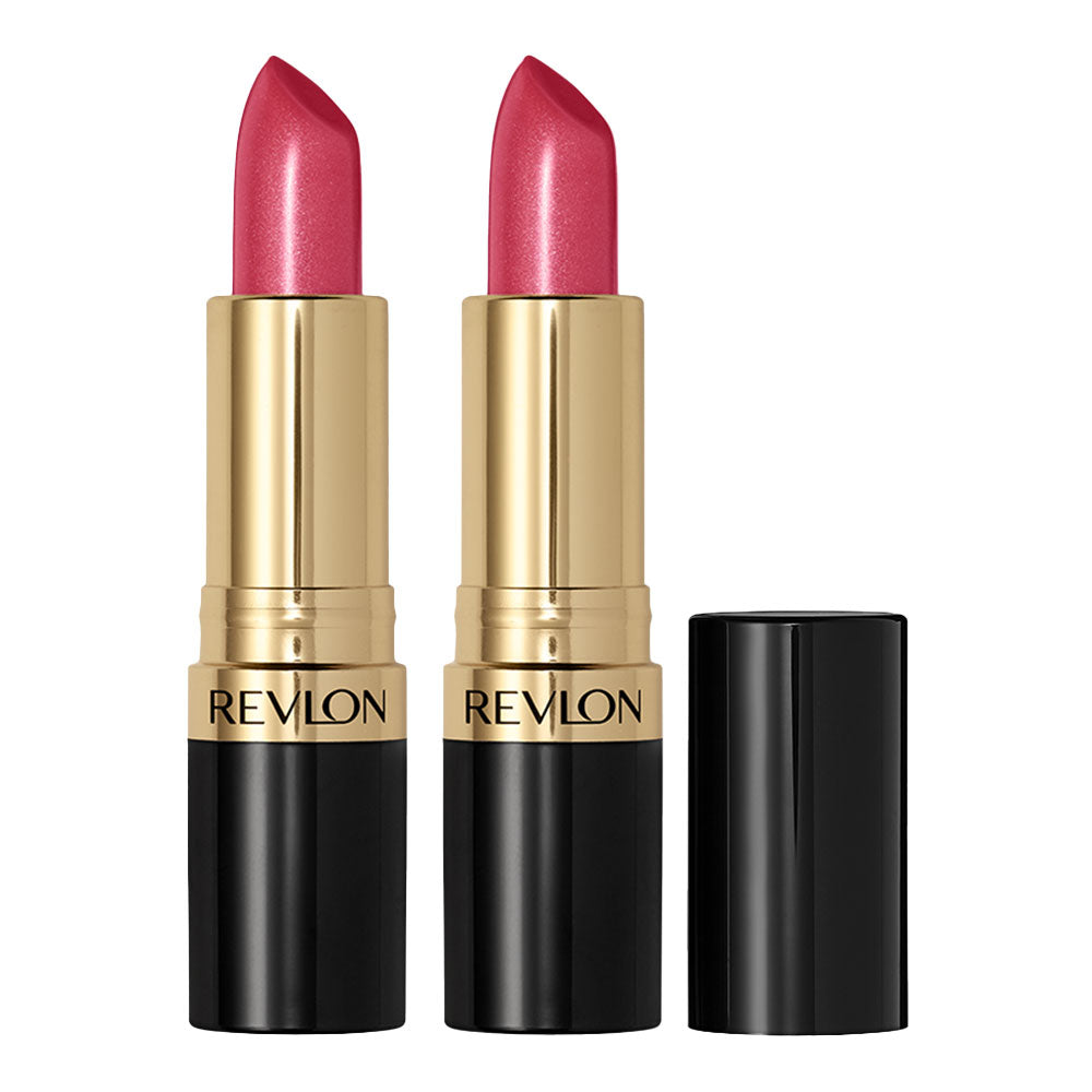 Revlon Super Lustrous Lipstick Pearl Finish 4.2g 520 WINE WITH EVERYTHING - 2 pack