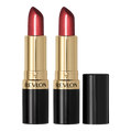 Revlon Super Lustrous Lipstick Pearl Finish 4.2g 782 RUBY ATTITUDE - 2 pack