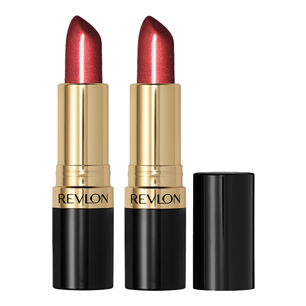 Revlon Super Lustrous Lipstick Pearl Finish 4.2g 782 RUBY ATTITUDE - 2 pack